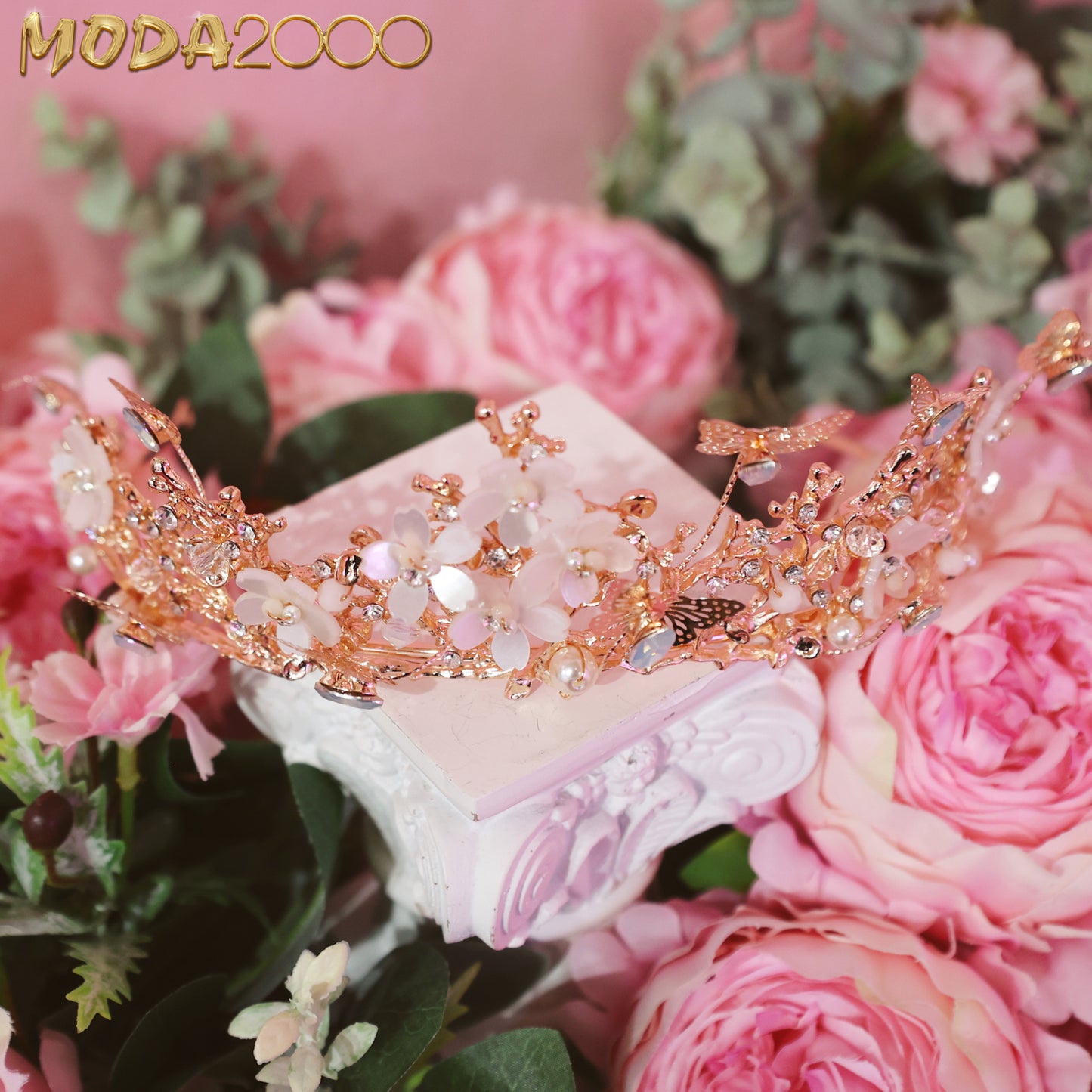 MC0087 | Rose gold / Pearl