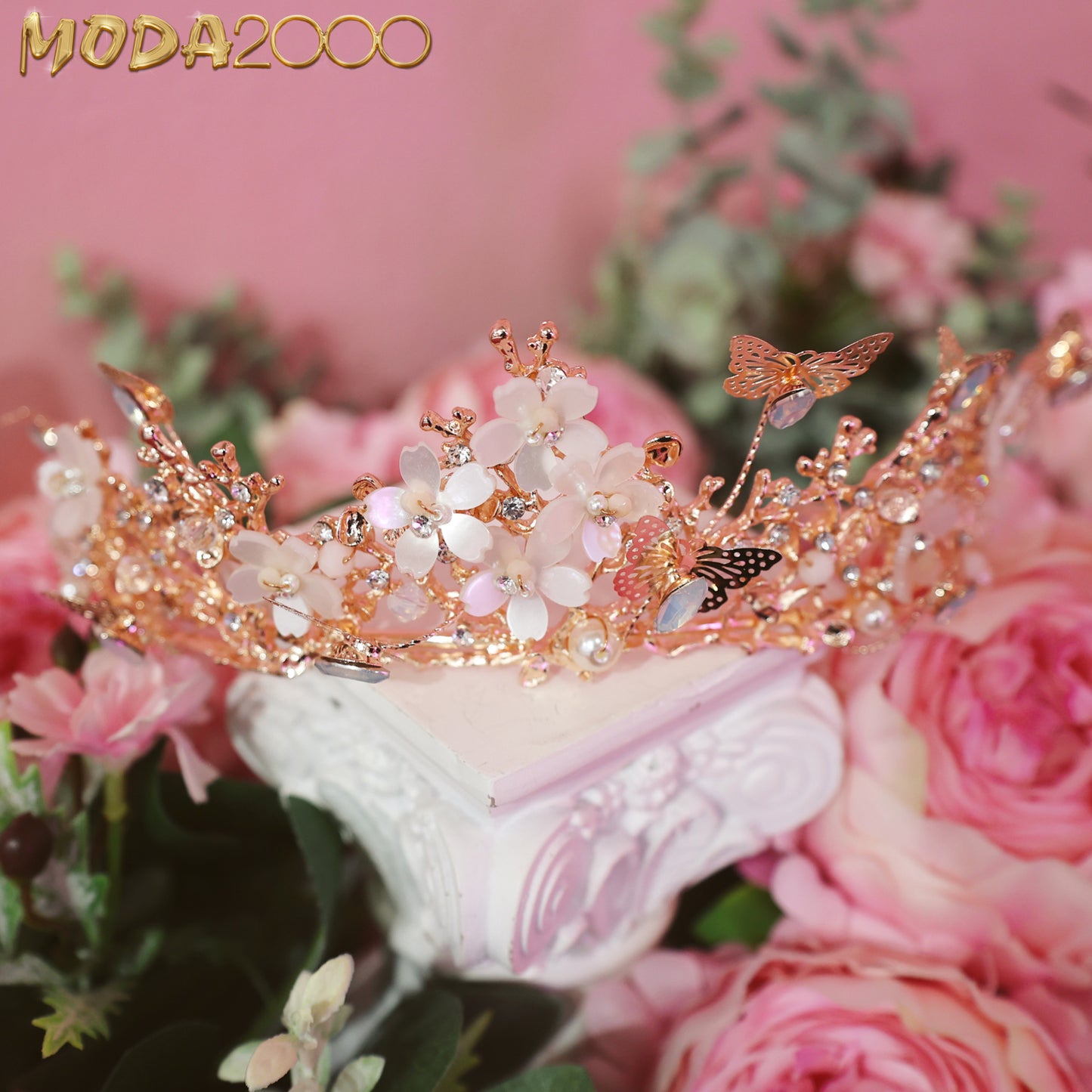 MC0087 | Rose gold / Pearl