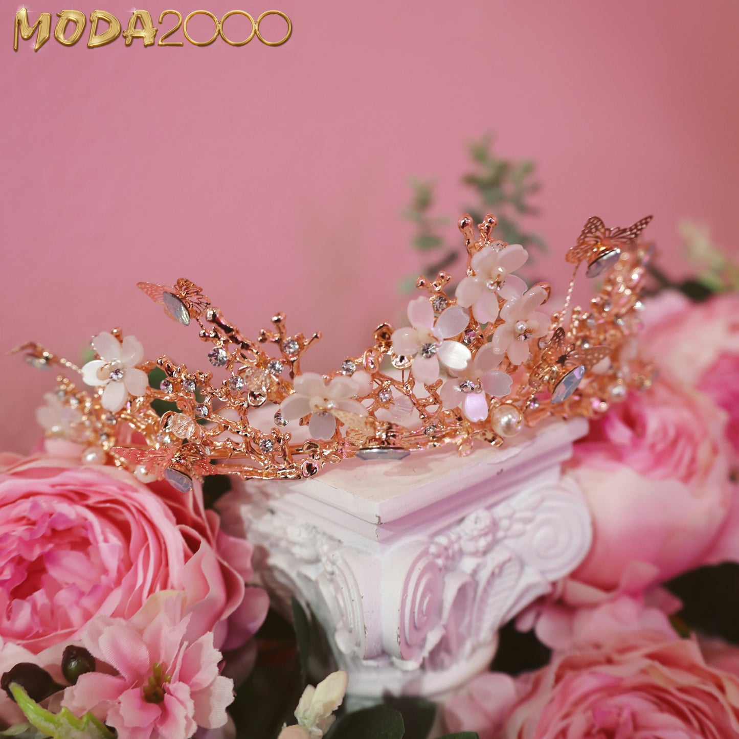 MC0087 | Rose gold / Pearl