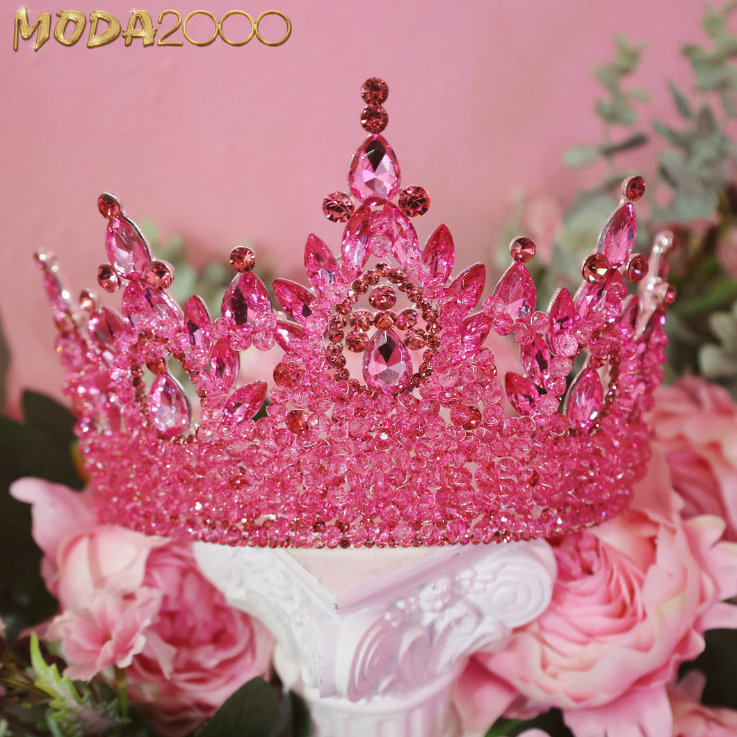 MC0090| Fuchsia / Silver